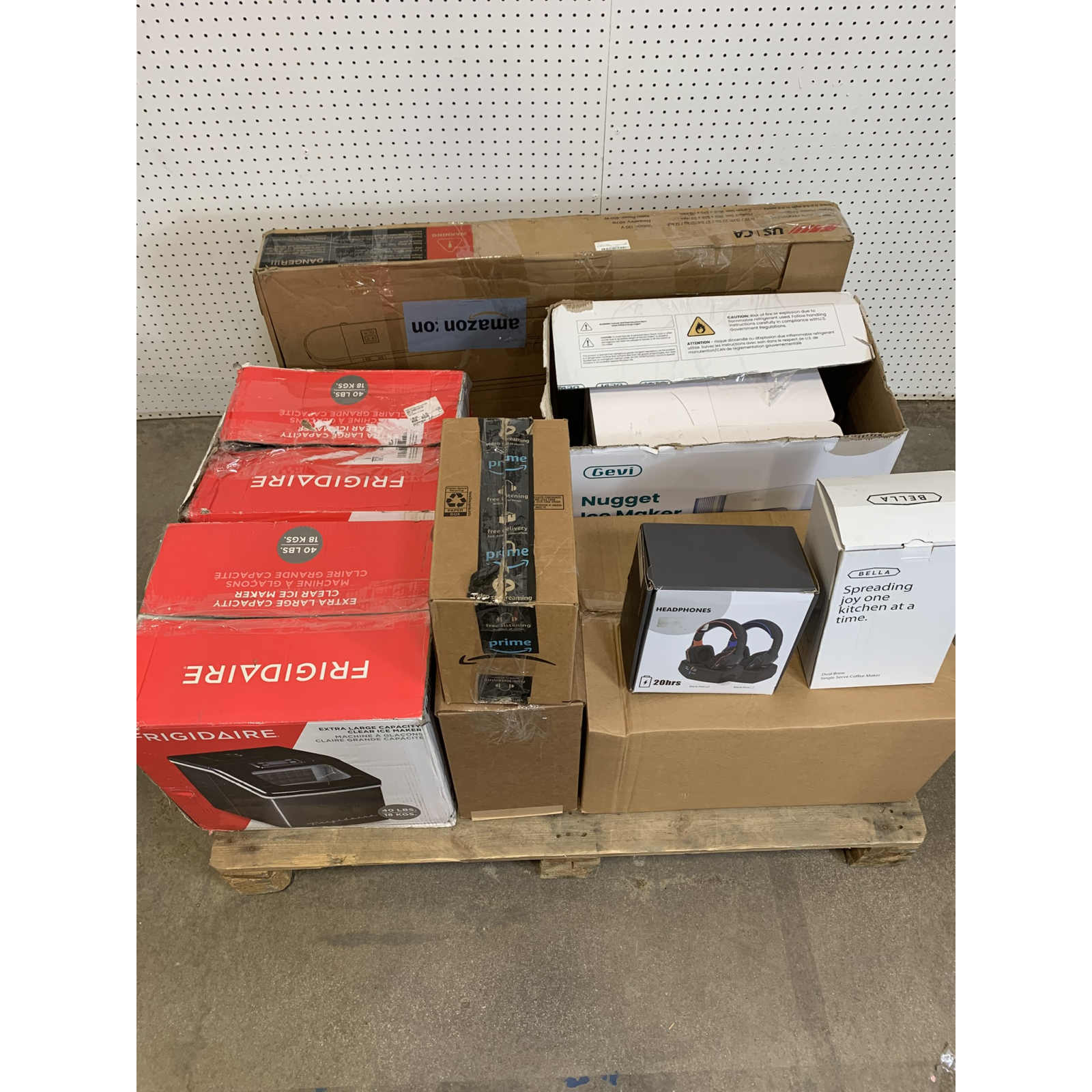 LOT OF 9 - USED MIXED SMALL APPLIANCE & ELECTRONICS PALLET – Total LOT MSRP $1,157