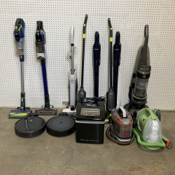Mixed Vacuum & Small Appliance Return Pallet – Hoover, Shark, iRobot, Bissell, Frigidaire & More – Used/Unprocessed Returns