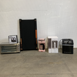 LOT OF 9 - USED MIXED SMALL APPLIANCE & ELECTRONICS PALLET – Total LOT MSRP $1,157