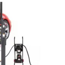 MK7 Symmetric Portable 2 Post Car Lift with 7,000 lbs. Weight Capacity and 110V Power Unit Included