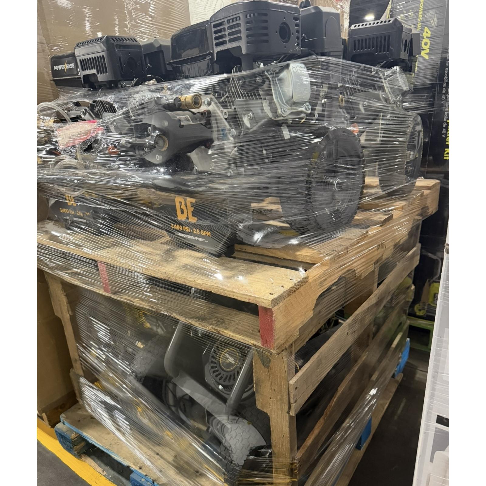 Pressure Washers 3400 PSI QTY 8 P/PALLET