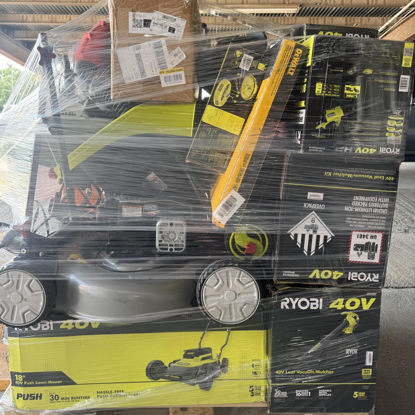 Springtown Location- As Is- Outdoor Power Tools & Equipment