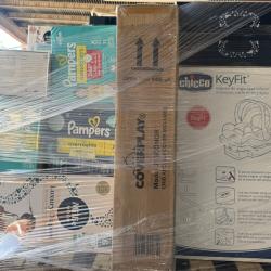 Springtown- Mixed Baby Pallet- Car Seats, Diapers, Wipes