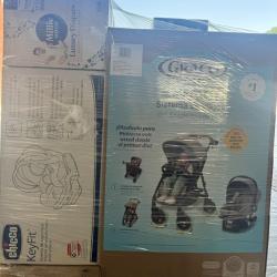 Springtown- Mixed Baby Pallet- Car Seats, Diapers, Wipes