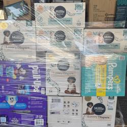 Springtown- Mixed Baby Pallet- Car Seats, Diapers, Wipes