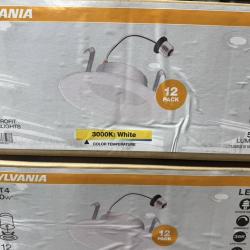 Springtown Location- Sylvania RT4 50W 4” Retrofit Downlights- 12 Per Box -36 Boxes Total