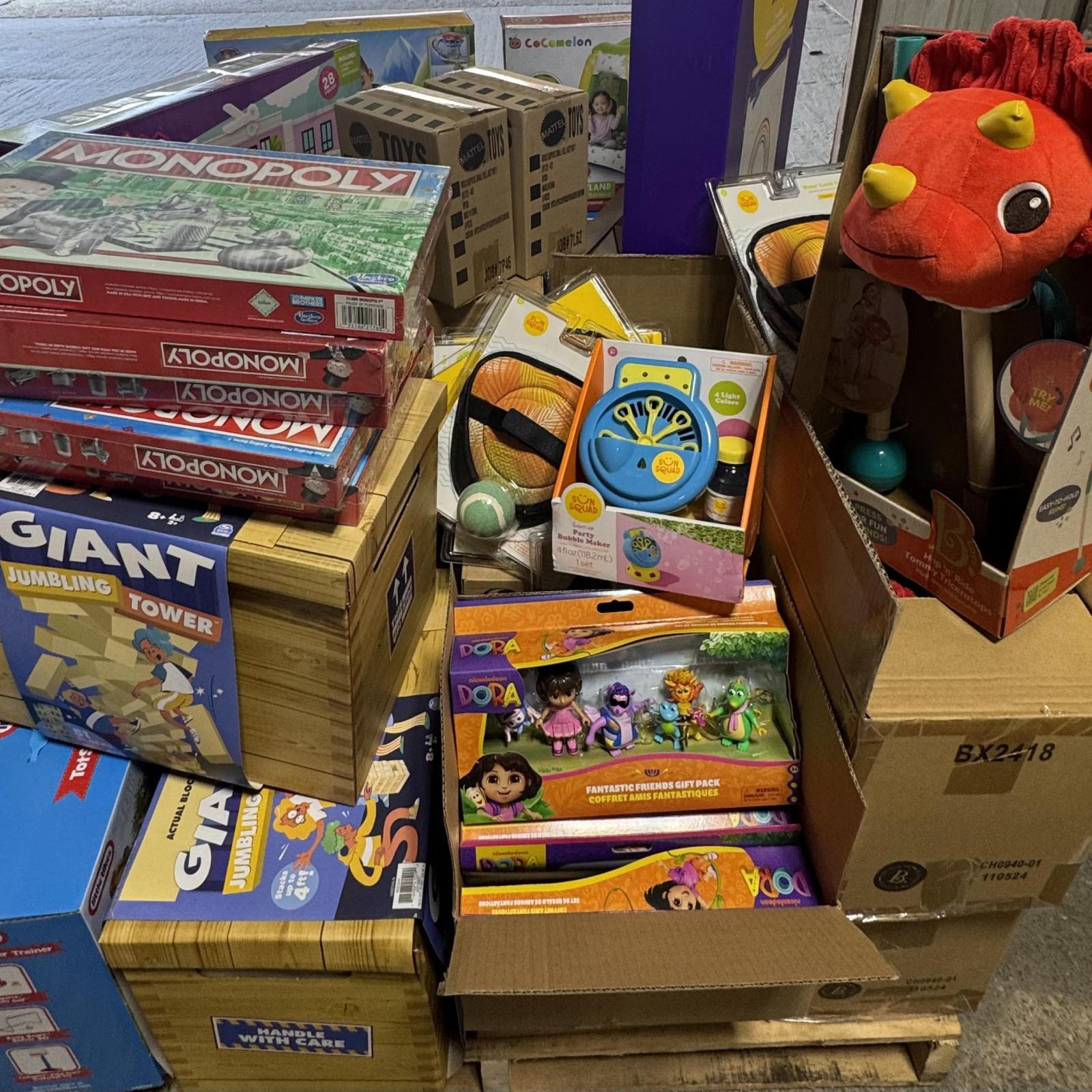 Springtown Location- Mixed Toy Pallet