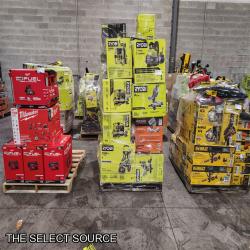 Pittston Location As-Is Power Tools Partial Truckload (12 Pallets) 8627-A