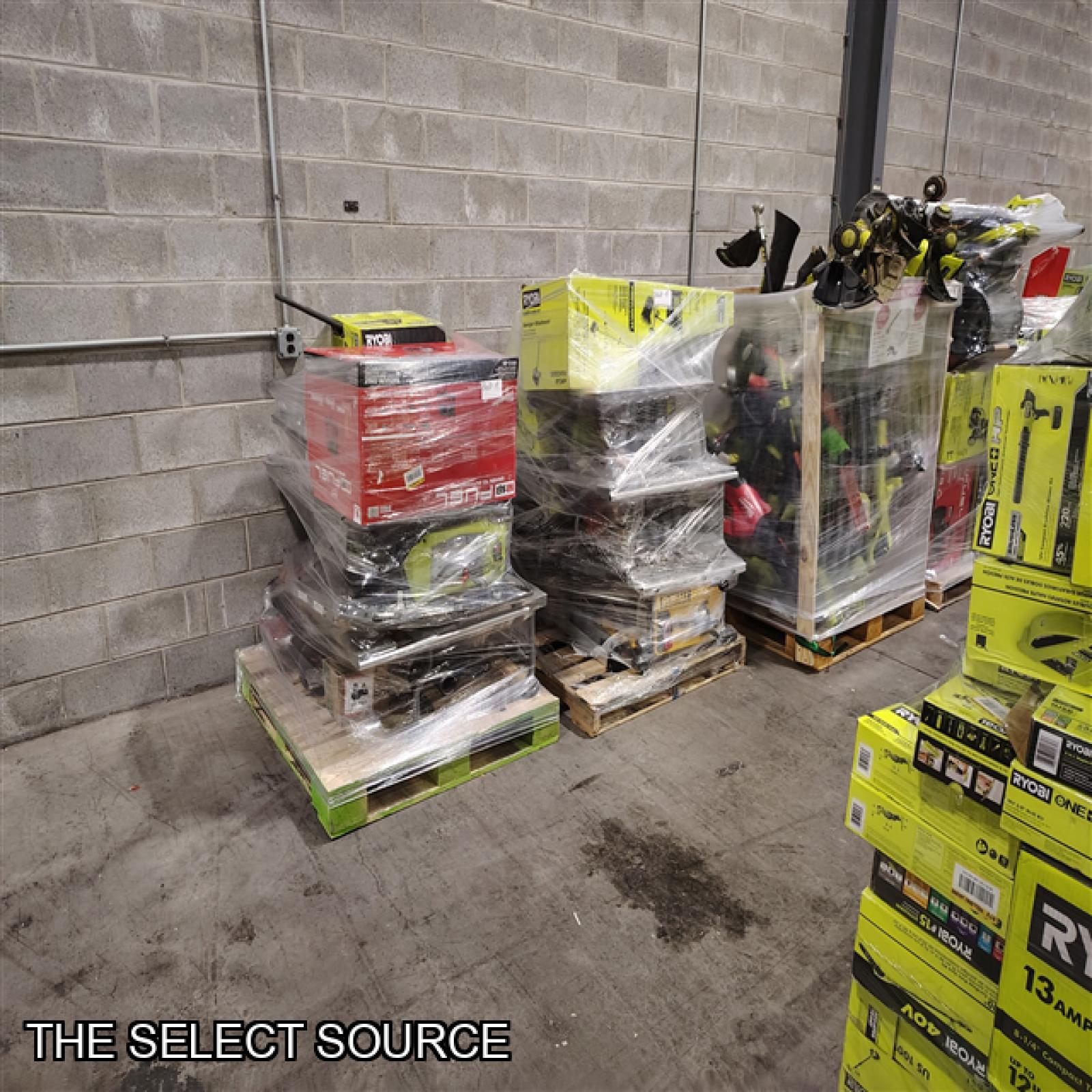 Pittston Location As-Is Power Tools Partial Truckload (8 pallets) 8631-A