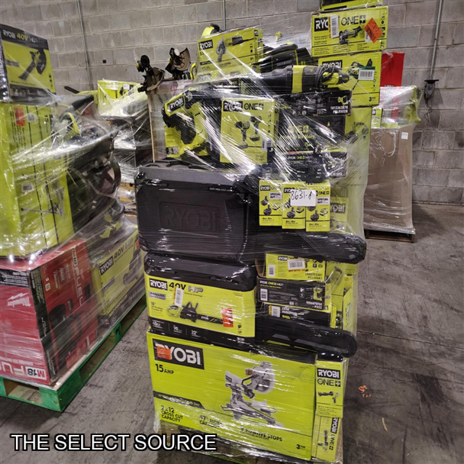 Pittston Location As-Is Power Tools Partial Truckload (8 pallets) 8631-A