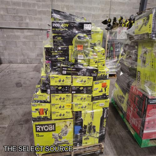 Pittston Location As-Is Power Tools Partial Truckload (8 pallets) 8631-A