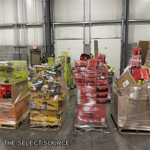Pittston Location As-Is Power Tools Partial Truckload (12 pallets) 2728-A