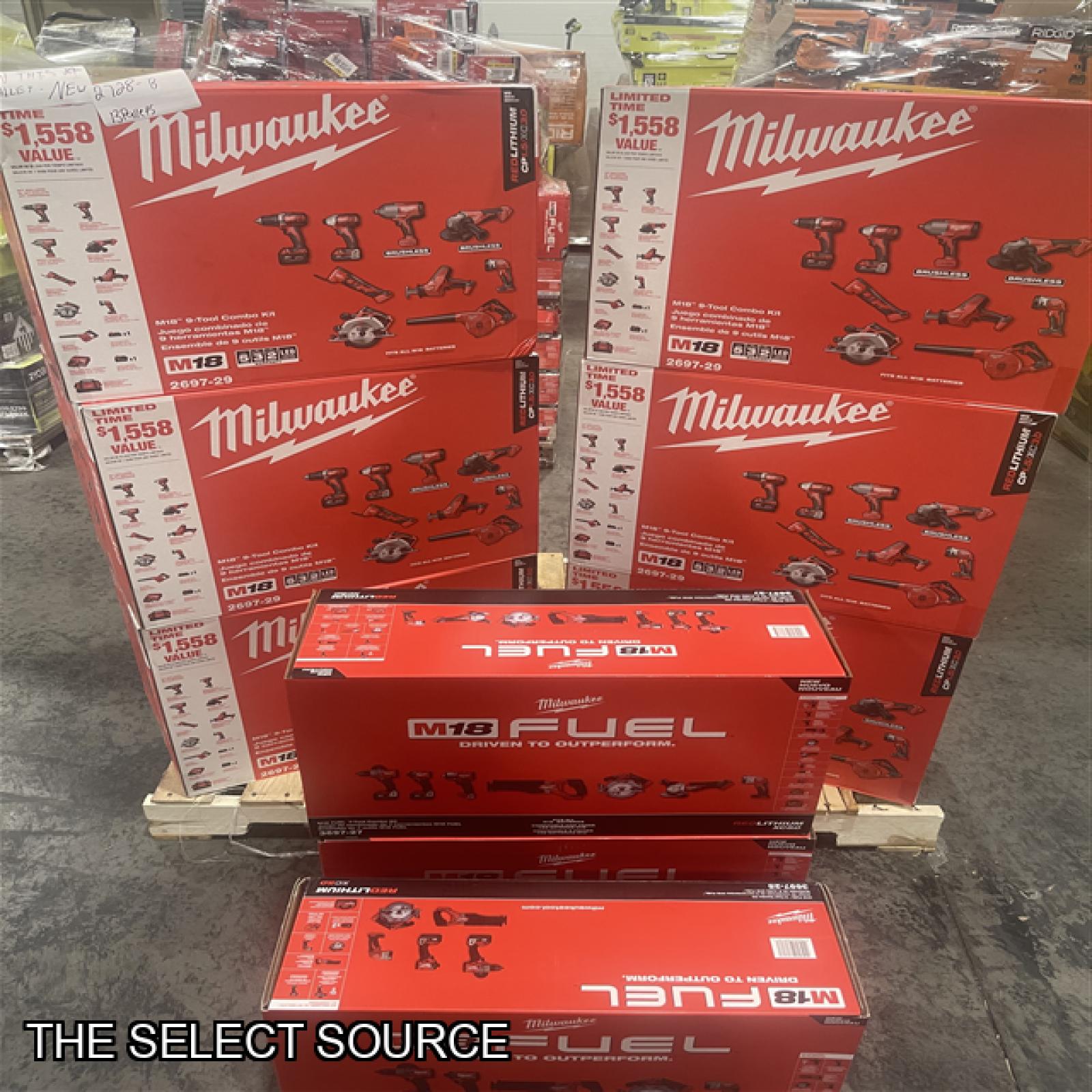 Pittston Location As-Is Power Tools Partial Truckload (13 pallets) 2728-B