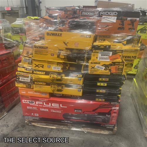 Pittston Location As-Is Power Tools Partial Truckload (13 pallets) 2728-B