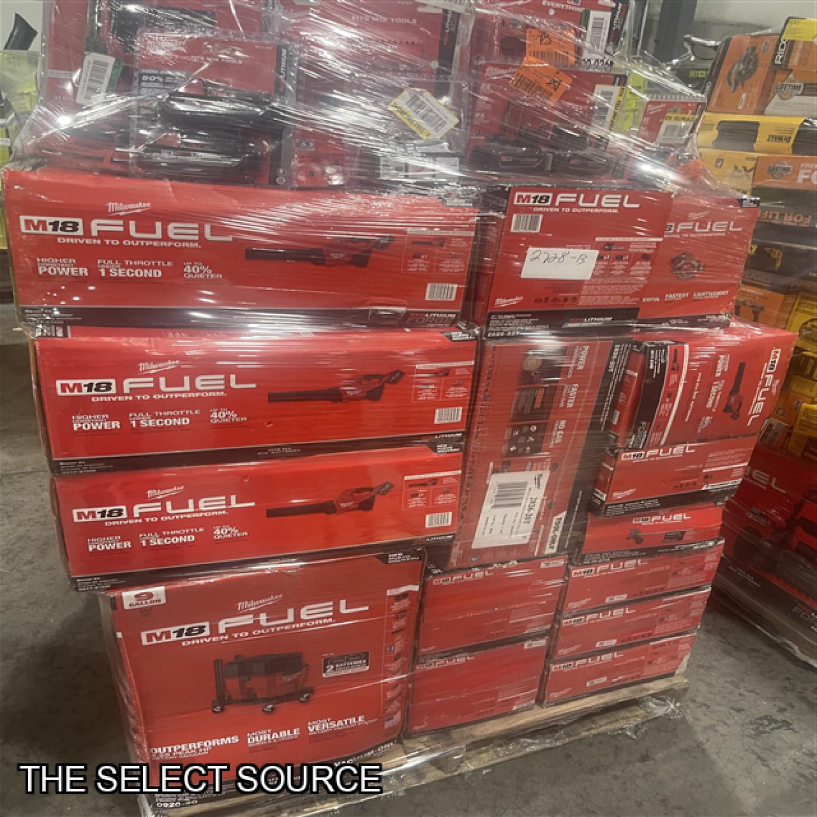 Pittston Location As-Is Power Tools Partial Truckload (13 pallets) 2728-B