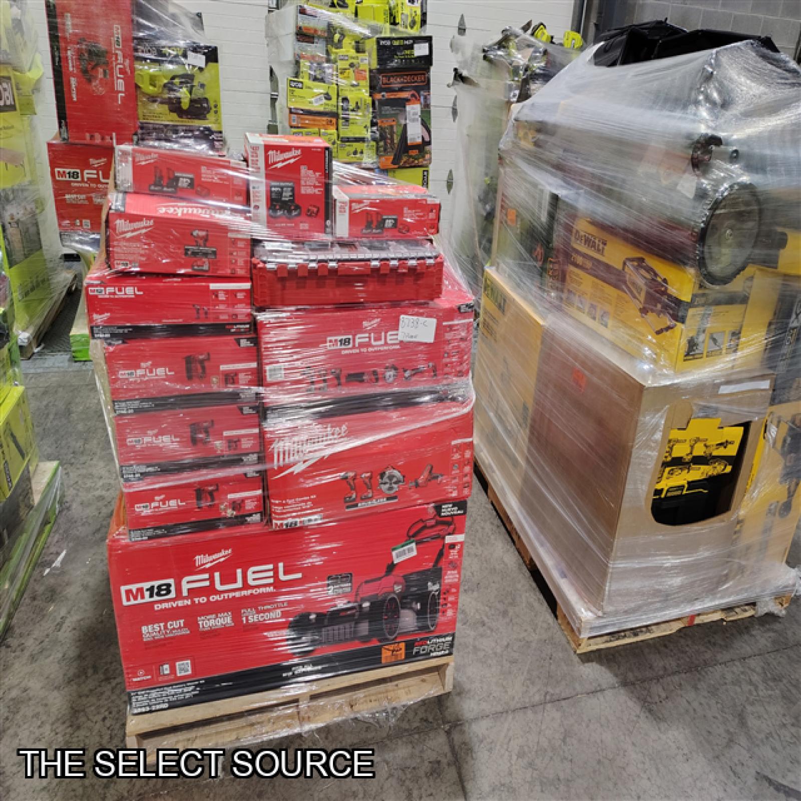 Pittston Location As-Is Power Tools Partial Truckload (7 Pallets) 8738-C