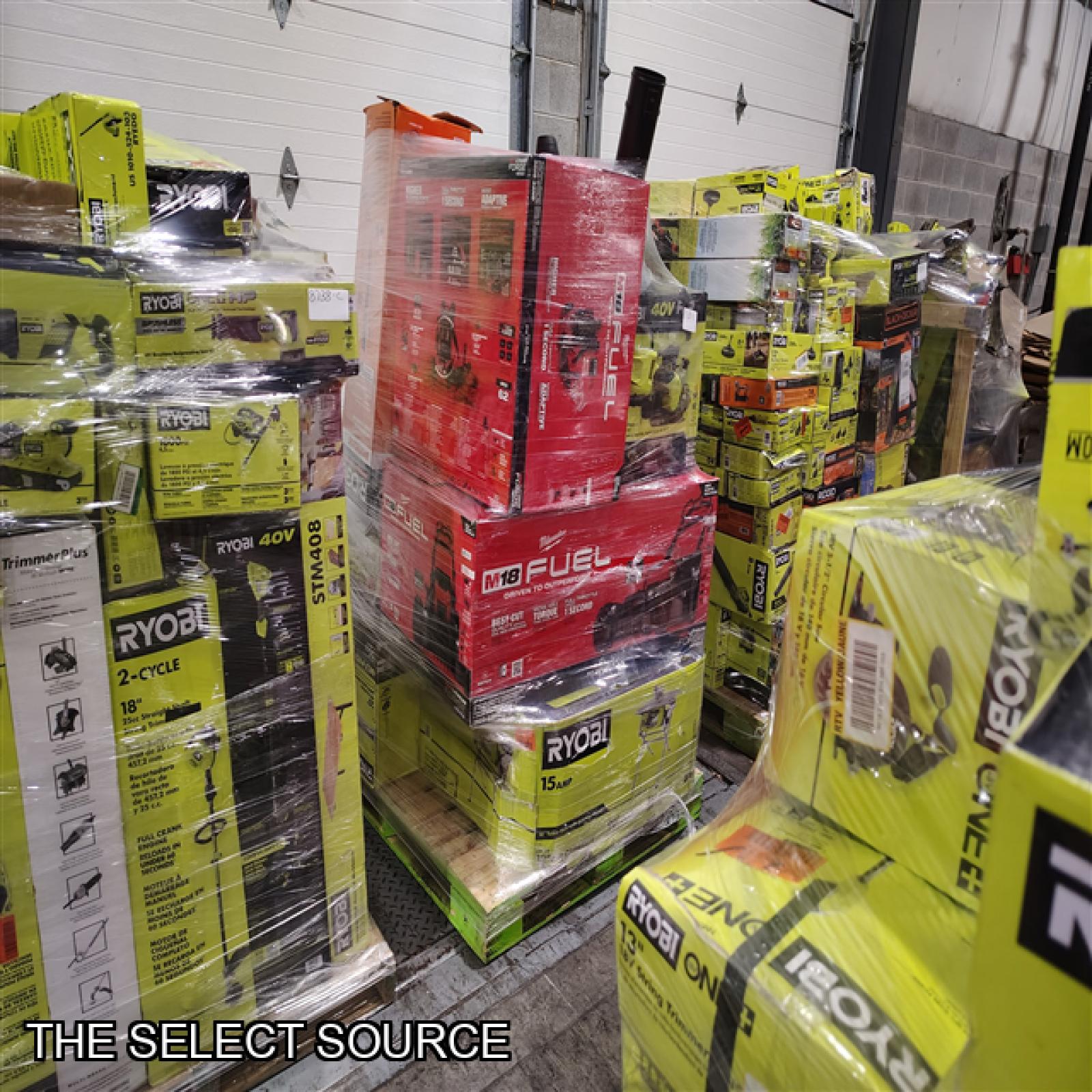 Pittston Location As-Is Power Tools Partial Truckload (7 Pallets) 8738-C