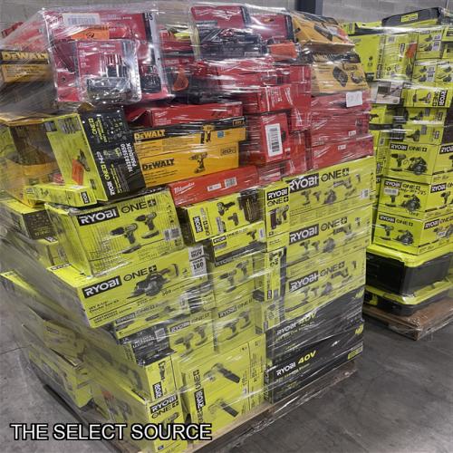 Pittston Location As-Is Power Tools Partial Truckload (15 pallets) 4180-A