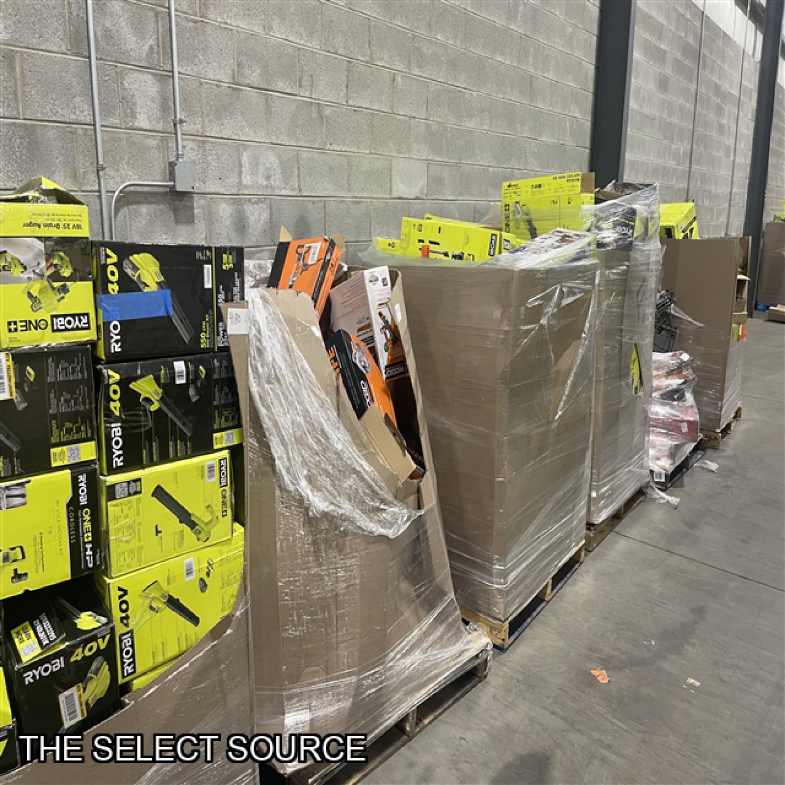 Pittston Location As-Is Power Tools Partial Truckload (15 pallets) 4180-A