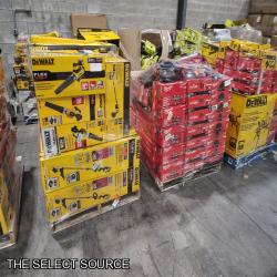 Pittston Location As-Is Power Tools Partial Truckload (13 Pallets) 3776-1