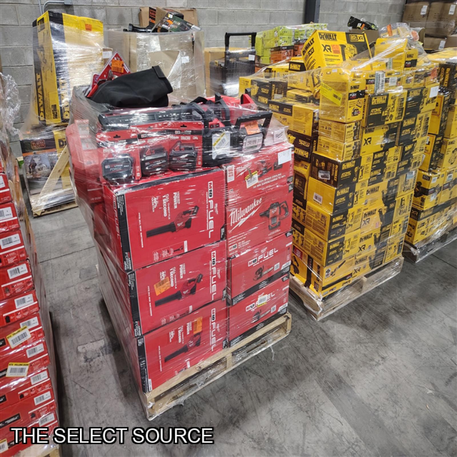 Pittston Location As-Is Power Tools Partial Truckload (13 Pallets) 3776-2