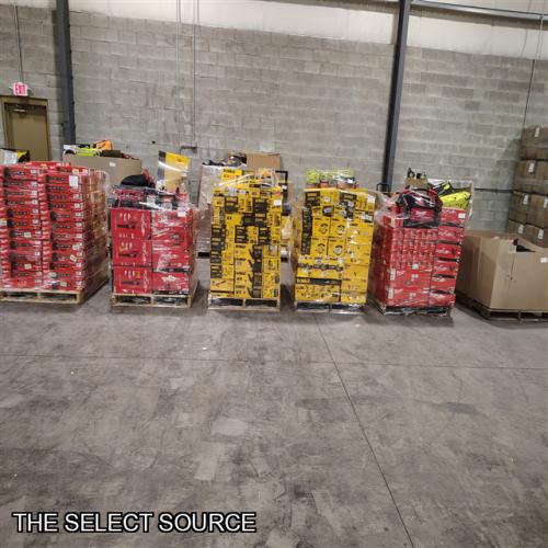 Pittston Location As-Is Power Tools Partial Truckload (13 Pallets) 3776-2