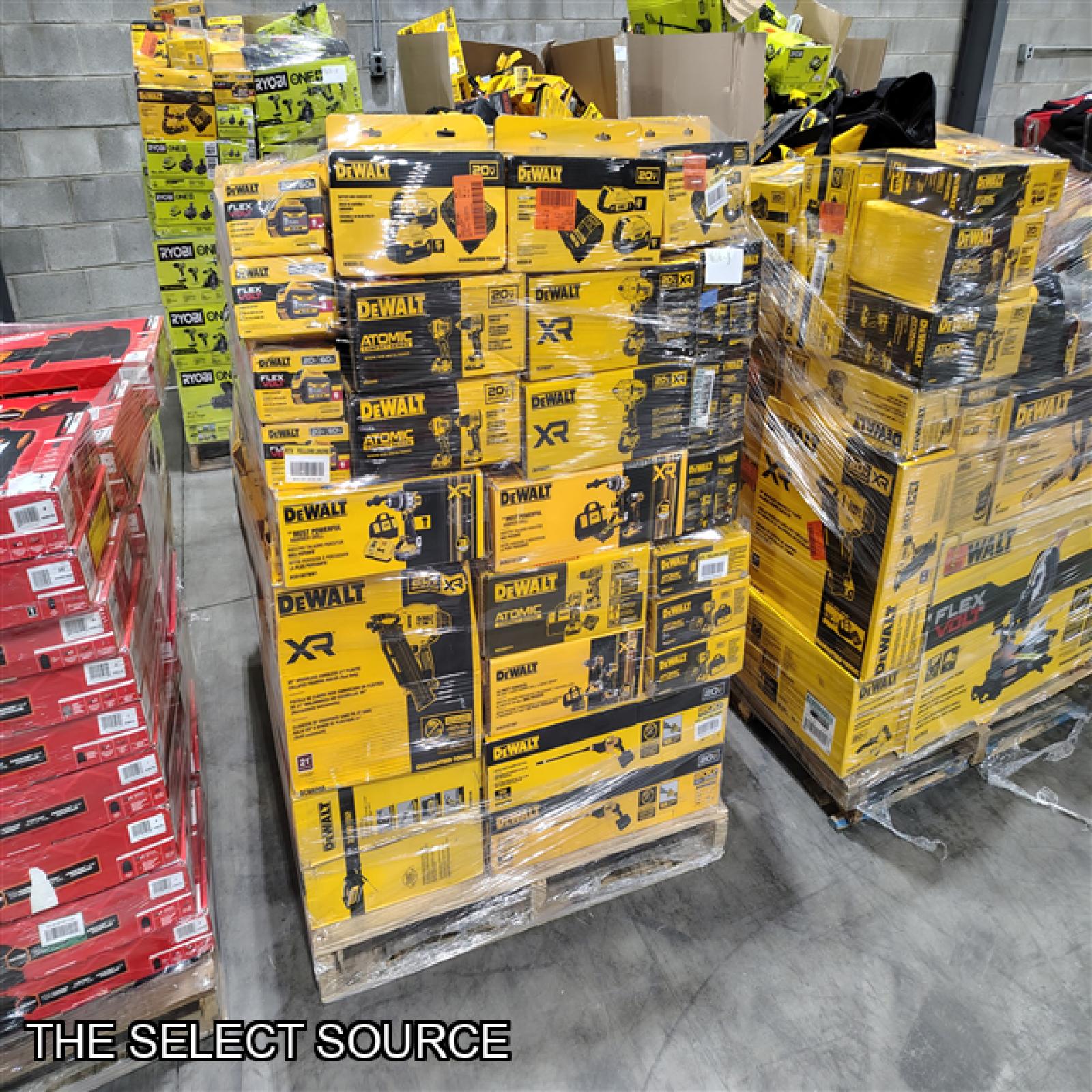 Pittston Location As-Is Power Tools Partial Truckload (8 Pallets) 4606-B