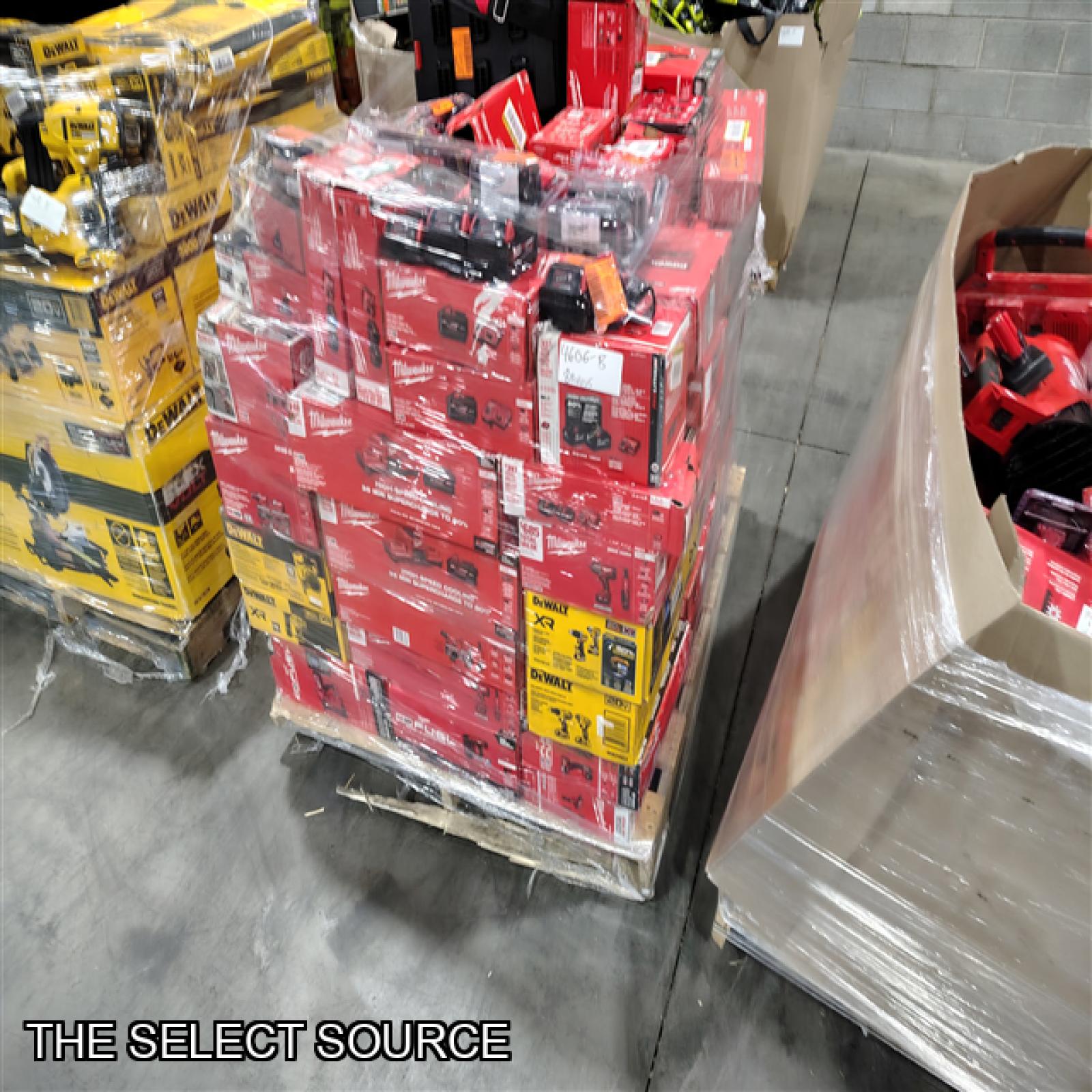 Pittston Location As-Is Power Tools Partial Truckload (8 Pallets) 4606-B