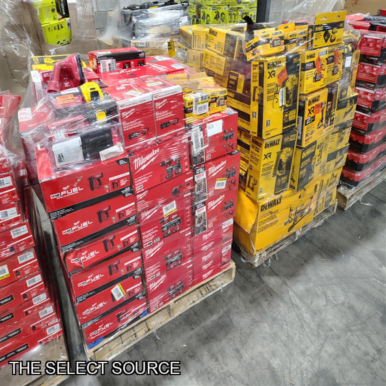 Pittston Location As-Is Power Tools Partial Truckload (8 Pallets) 4606-C