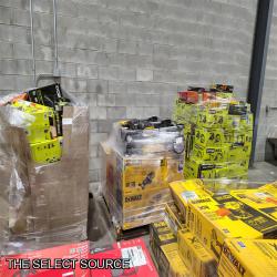 Pittston Location As-Is Power Tools Partial Truckload (8 Pallets) 4606-C