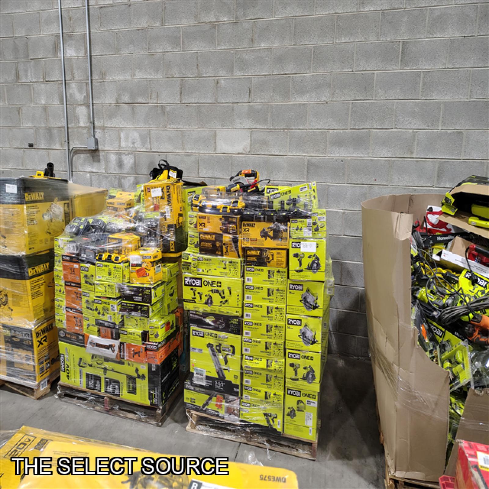 Pittston Location As-Is Power Tools Partial Truckload (8 Pallets) 4606-D
