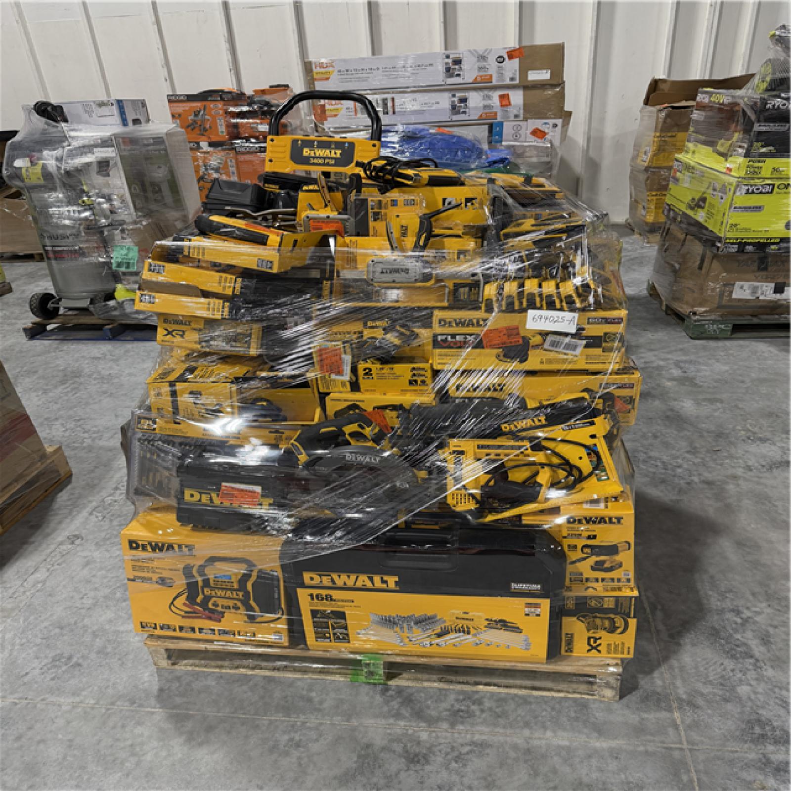 Atlanta Location As-Is Tools and more Partial Truckload (16 Pallets) 694025-A
