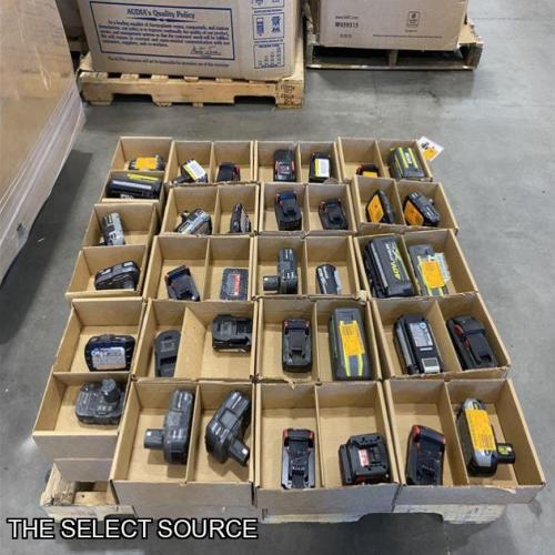 DALLAS LOCATION - AS-IS BATTERY PALLET