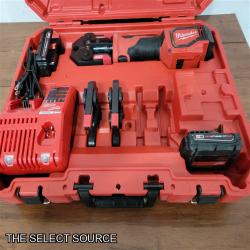 California AS-IS Milwaukee M18 Short Throw Press Tool Kit  Includes (2) Batteries  Charger & Hard Case