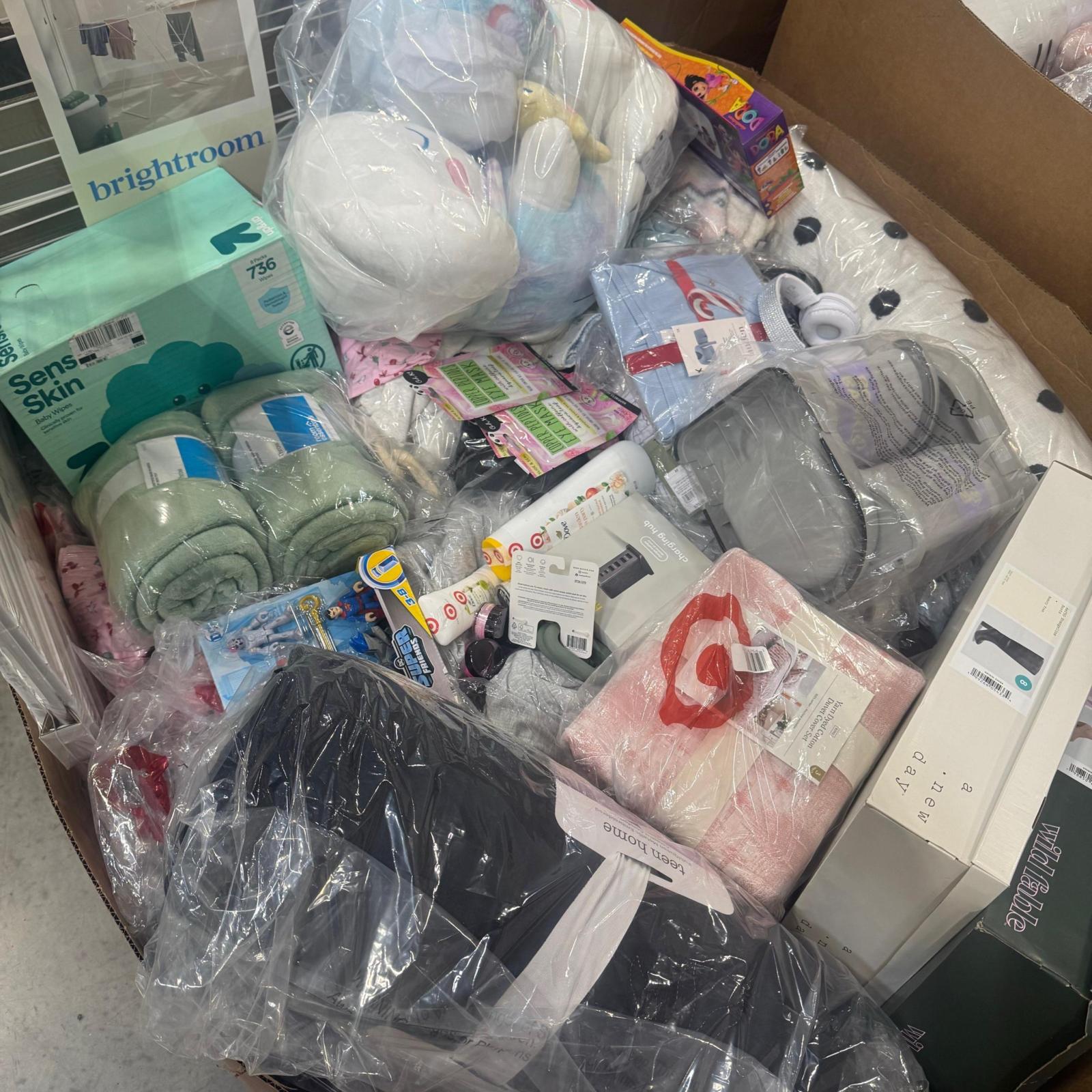 Bullseye Truckload /MIXED MERCHANDISE  24 pallets  (TOYS, HOME GOODS, BABY PRODUCTS, ELECTRONICS AND MORE )