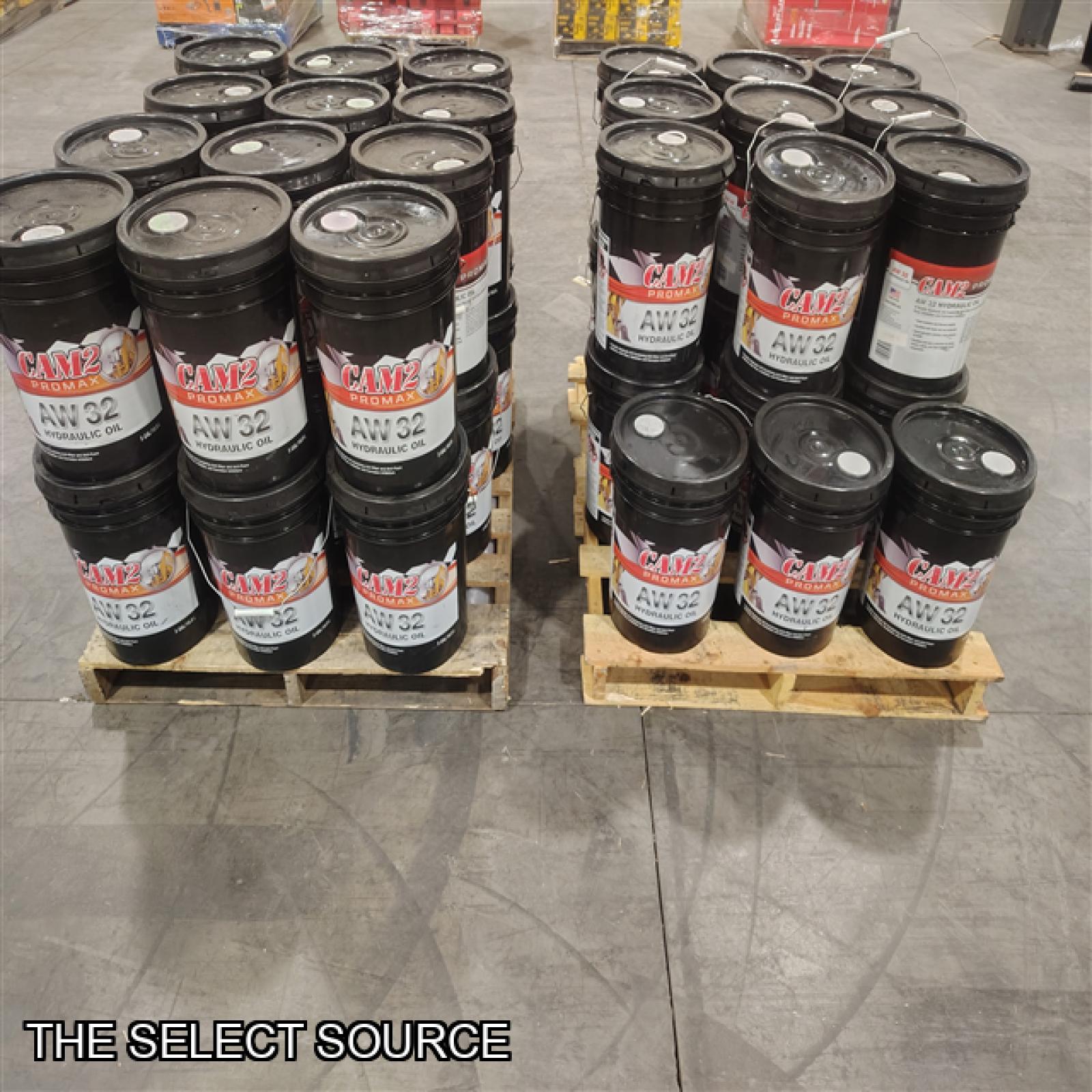 Pittston Location Hydraulic Oil AW32 (two pallets) 45 buckets