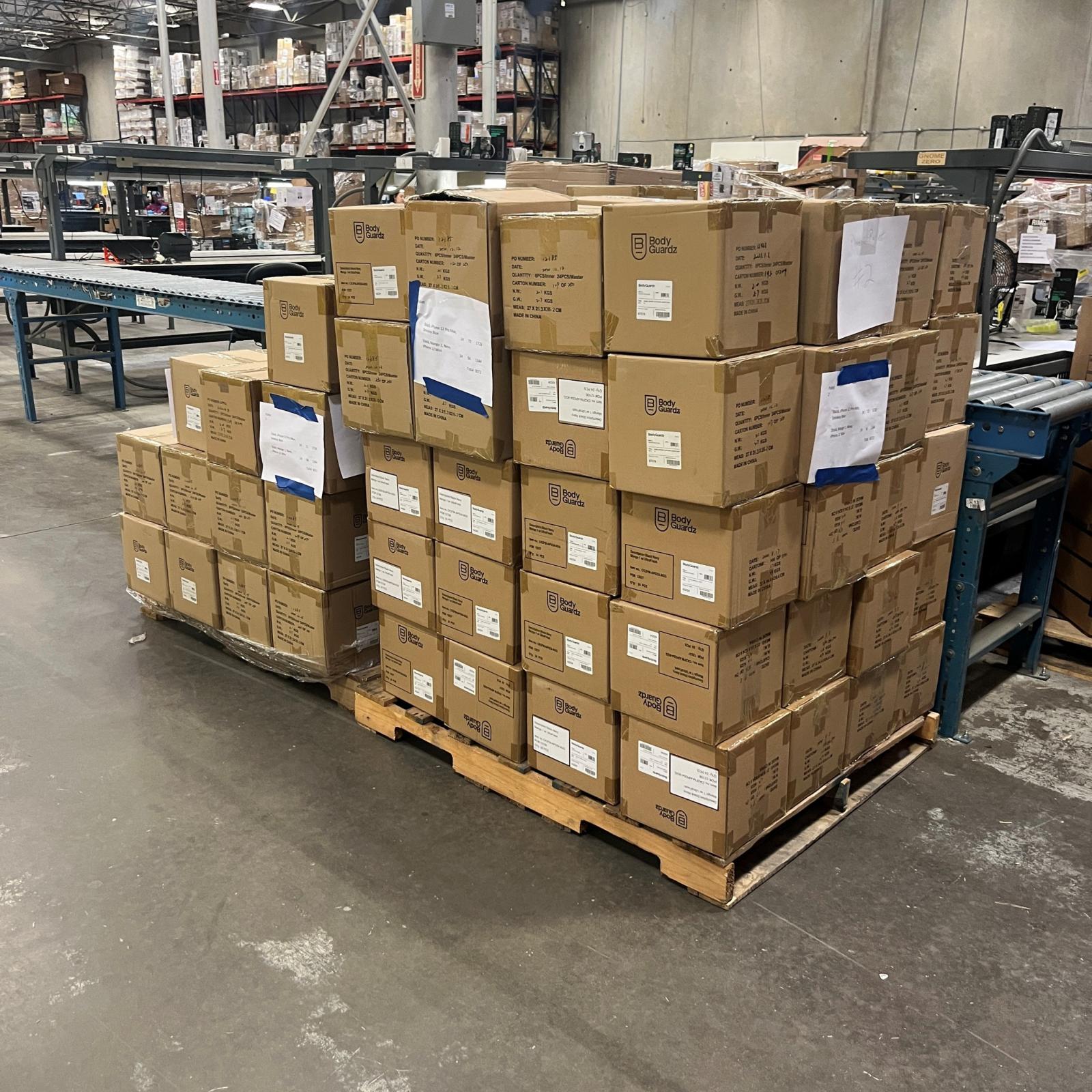 Full Pallet - New Retail Body Guardz Stack iPhone 12 Pro Max & iPhone 12 Mini Cases – 3,072 Units