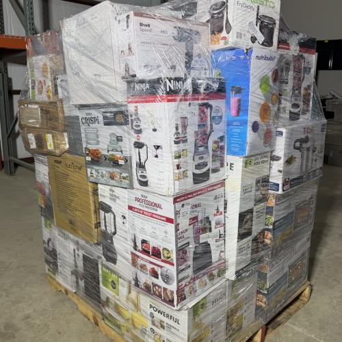 SAN ANTONIO LOCATION - AS-IS/ Like New MIXED SMALL KITCHEN APPLIANCE & COOKWARE PALLET