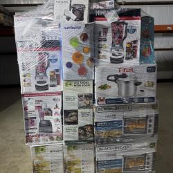 SAN ANTONIO LOCATION - AS-IS/ Like New MIXED SMALL KITCHEN APPLIANCE & COOKWARE PALLET
