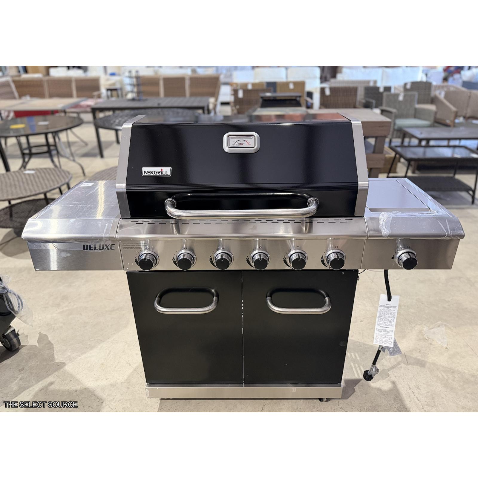 SAN ANTONIO LOCATION - DELUXE 6 BURNER DUAL FUEL GAS GRILL