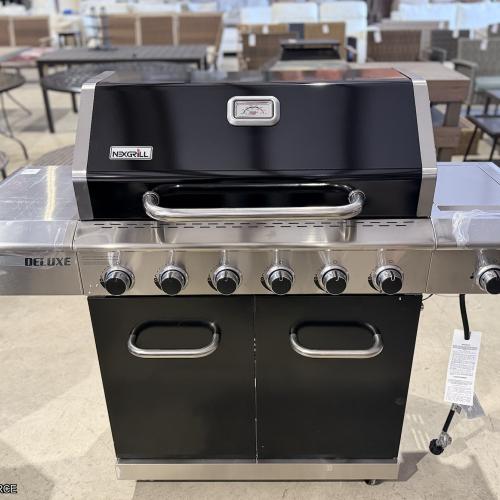 SAN ANTONIO LOCATION - DELUXE 6 BURNER DUAL FUEL GAS GRILL