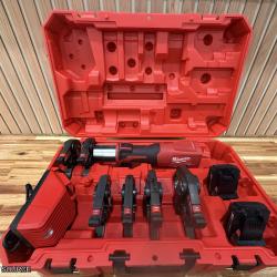 AS-IS Milwaukee M18™ FORCE LOGIC™ Press Tool w/ ONE-KEY™ w/ 1/2-2 CTS Jaws