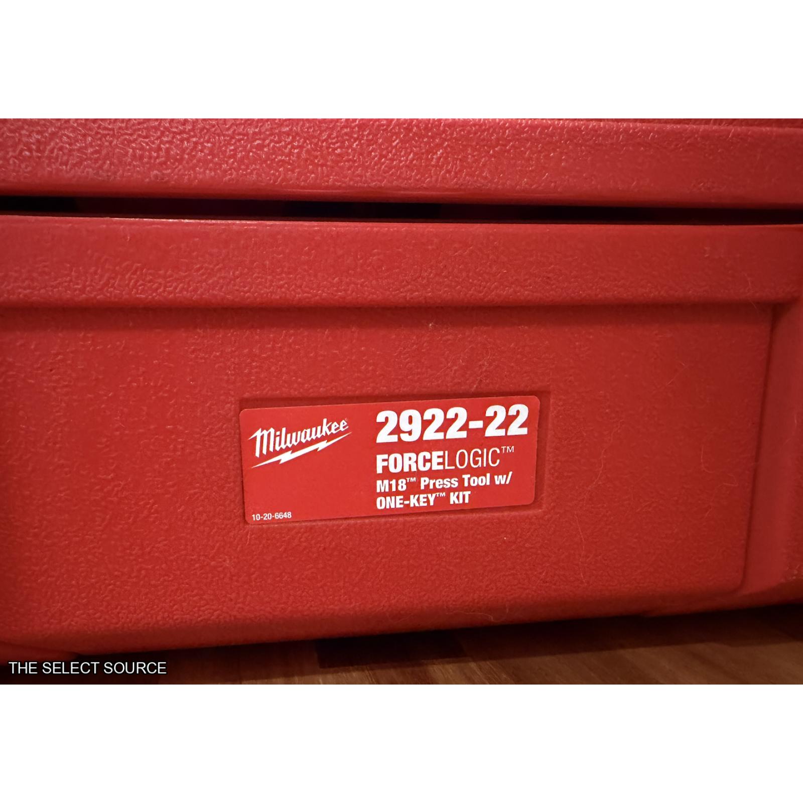 AS-IS Milwaukee M18™ FORCE LOGIC™ Press Tool w/ ONE-KEY™ w/ 1/2-2 CTS Jaws