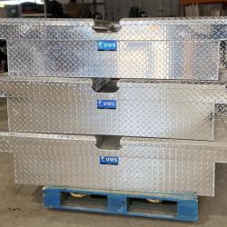 SAN ANTONIO LOCATION - UWS 60 in. Gull Wing Crossover Truck Tool Boxes Like New