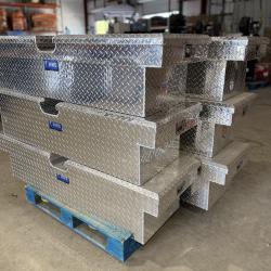 SAN ANTONIO LOCATION - UWS 60 in. Gull Wing Crossover Truck Tool Boxes Like New