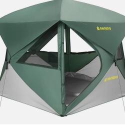 Camping Tent, 4 Person Tent for Camping, Setup in 60 Seconds, 4 Person Pop up