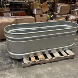 Behlen Country RE-226 Galvanized Round End Stock Tank (Made in Texas)