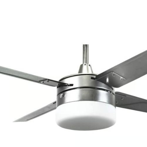 LOT OF 24 (Full Pallet) –  New 51 4-Blade Ceiling Fans – Satin Nickel Finish – Bulk Wholesale