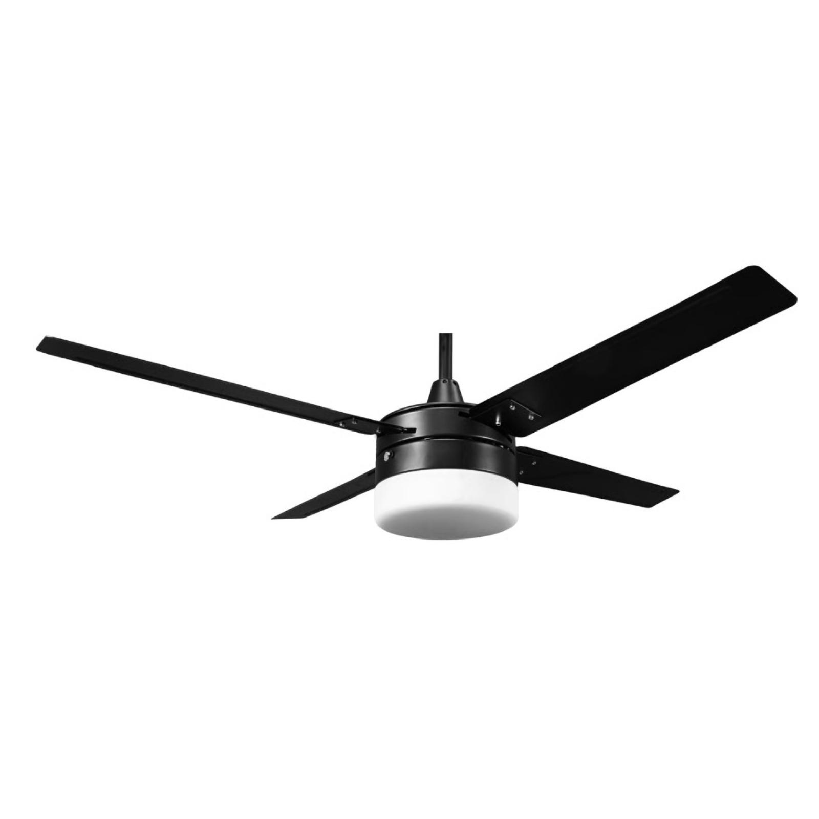 LOT OF 24 (Full Pallet) –  New 51 4-Blade Ceiling Fans – Matte Black Finish – Bulk Wholesale