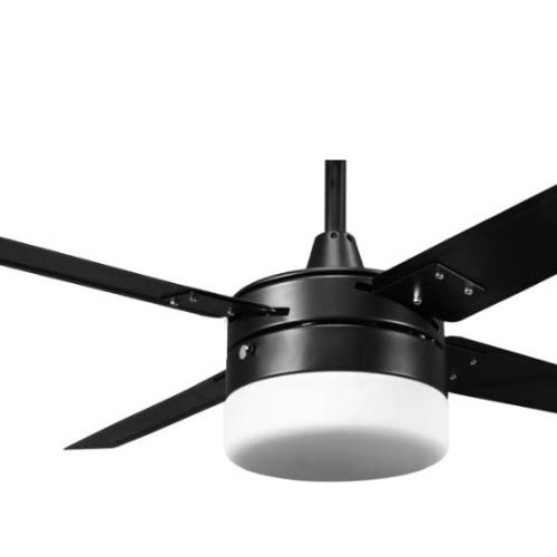 LOT OF 24 (Full Pallet) –  New 51 4-Blade Ceiling Fans – Matte Black Finish – Bulk Wholesale